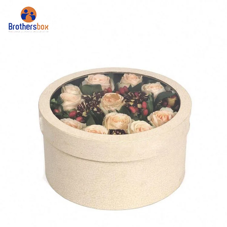 Elegant custom logo heart shaped paper rose packaging box for flowers