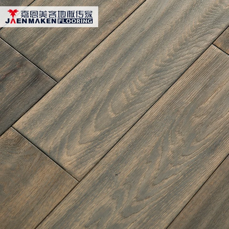 Hardwood Parquet Flooring New Arrival China Oak Solid Factory White Indoor 18mm