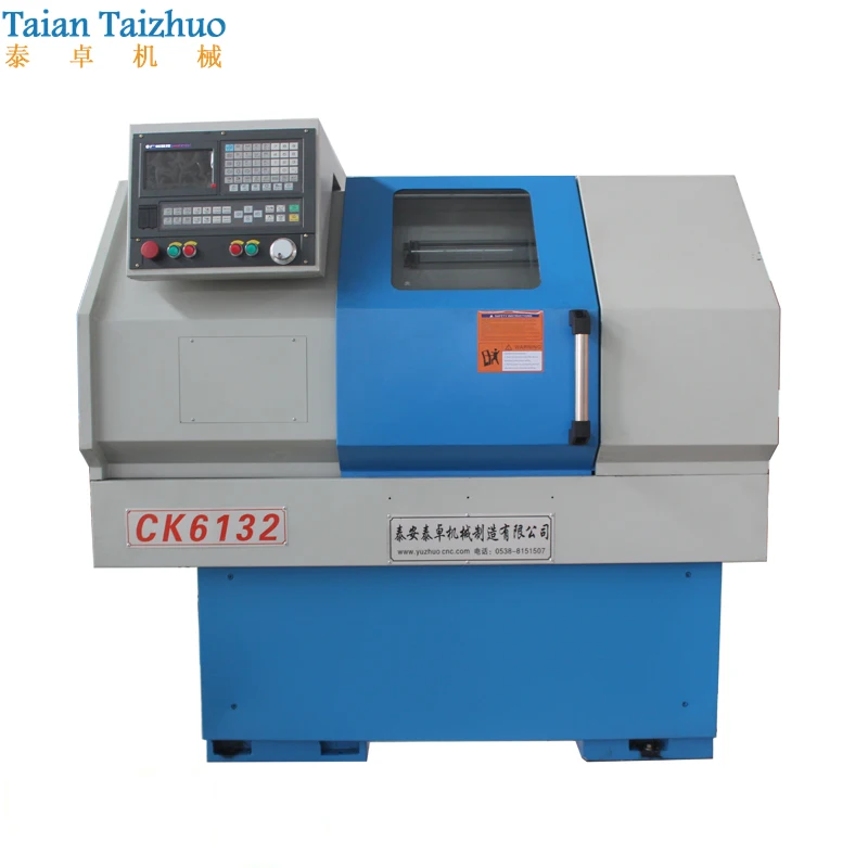 CK6132 High Quality Flat Bed Mini CNC Lathe Sales