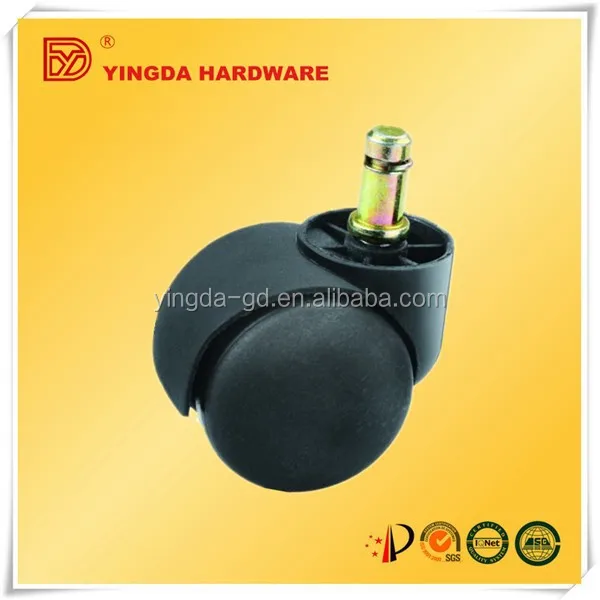 Heavy duty office chair casters/rubber office chair casters/decorative furniture casters