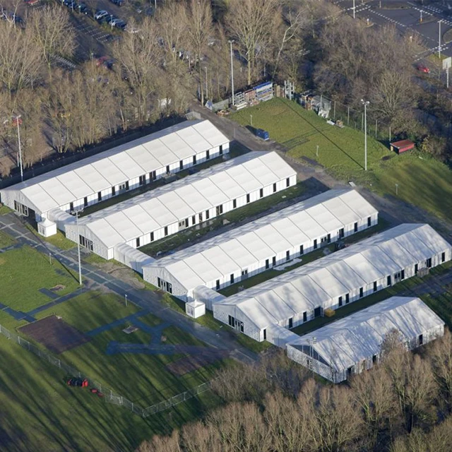 Outdoor transparent 300 people marquee luxury party tent for wedding events