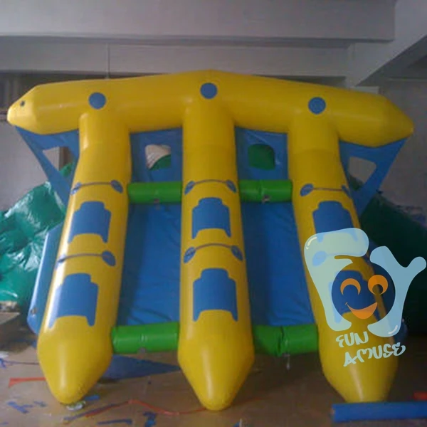 hot sale banana float inflatable water games flyfish banana boat