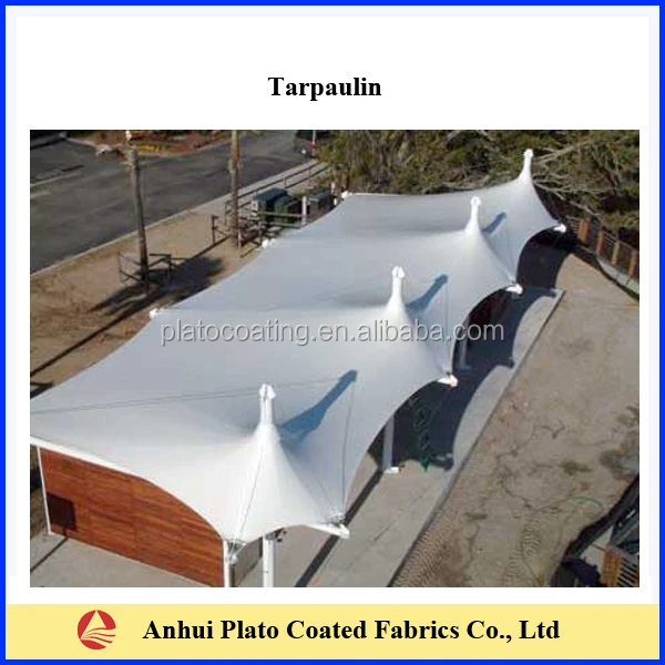 100% polyester pvc coated wholesale waterproof pvc membrane architecture fabric