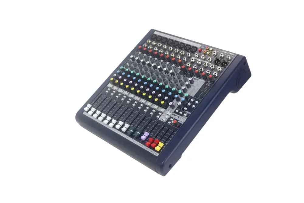 Professional sound mixing table dsp karaoke mixer with echo for music mixer dj system