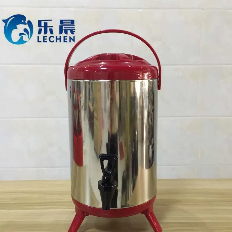 Оборудование для кофейни, коммерческая емкость для молока и чая из нержавеющей стали, Теплосберегающая емкость, изоляционная емкость для молока и чая