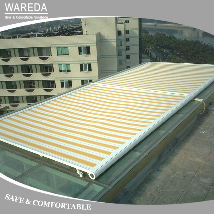 Motorized Waterproof Roof Awning Sunroom Conservatory Awning