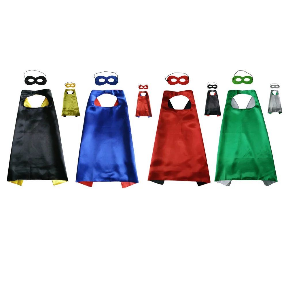 Children kids halloween christmas superhero adult super hero wholesale superhero cape