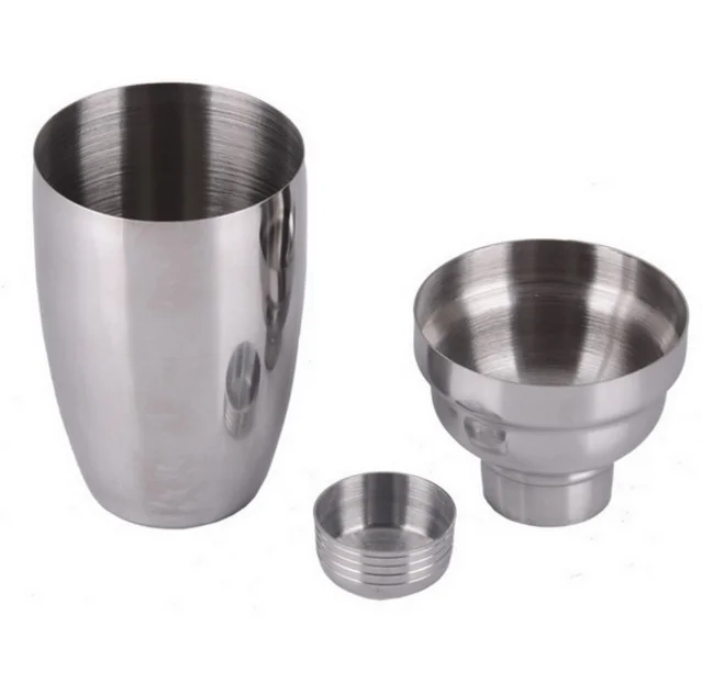 XC Stainless Steel Cocktail Shaker /Wine Shaker / Boston Shaker With Measuring Line