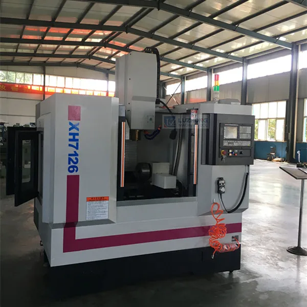 XH7126 Mini Metal Cheap 4 Axis CNC Metal Milling Machine for Metal