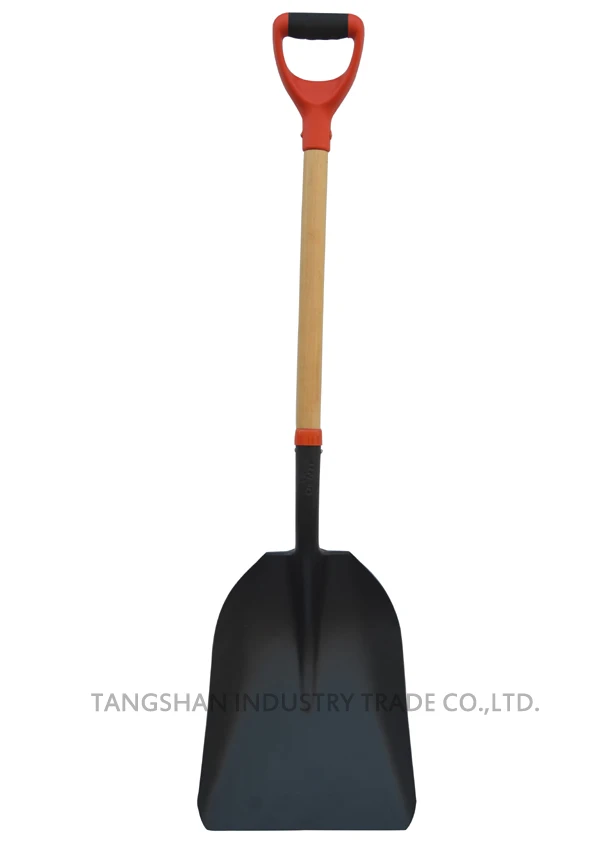 
Hot sell pala all types of pointed round mouth shovel with wooden handle 