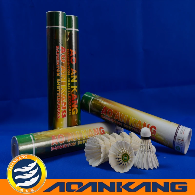 yy shuttlecock/best duck feather shuttlecock/badminton shuttle cocks