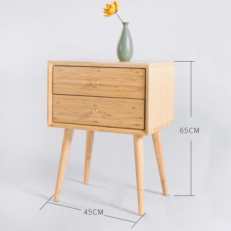  Customized Modern Design Bamboo Sideboard Cabinet for Hotel & Living