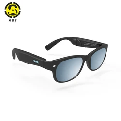 2019 new product Bone Conduction Bluetooth Smart Sport Sunglasses Wireless Stereo Music Sunglasses bone-conduction technology