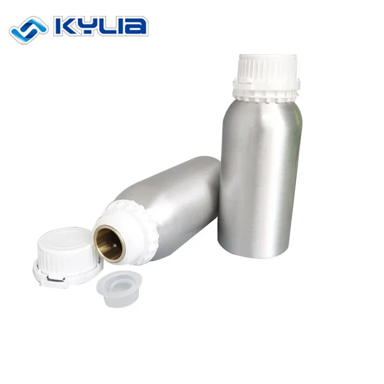 Wholesale Sublimation 1000ml Blank Metal Aluminum Cosmetic Bottle For Olive Essential Oil Packing