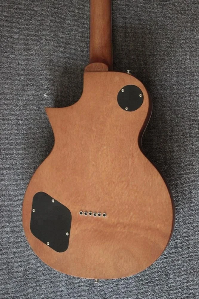 Weifang Rebon 6 String LP  electric guitar with string through body bridge