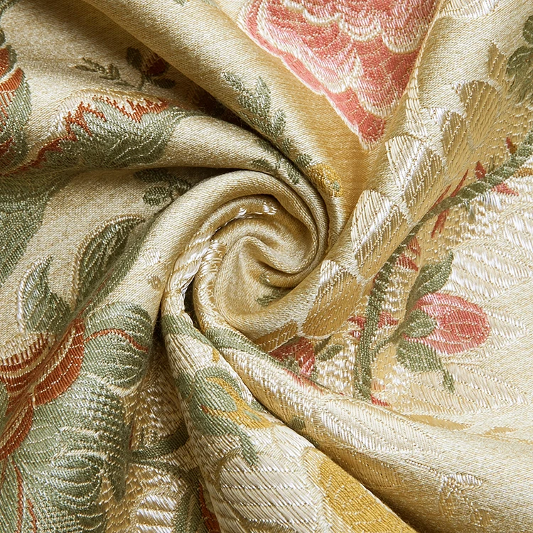 Custom Fancy Double Jersey Sofa Jacquard Fabric Textile Home Fabric For Curtain