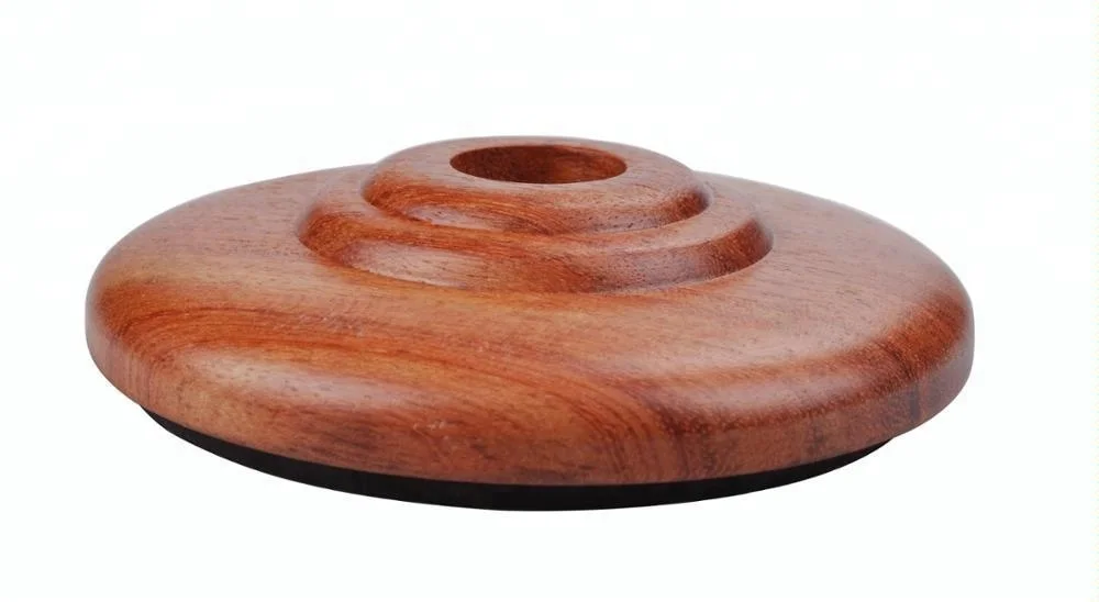 Ready to ship Rose wood Cello Pad Universal size wholesale metal cello anti skid pad cello stopper end pin pad