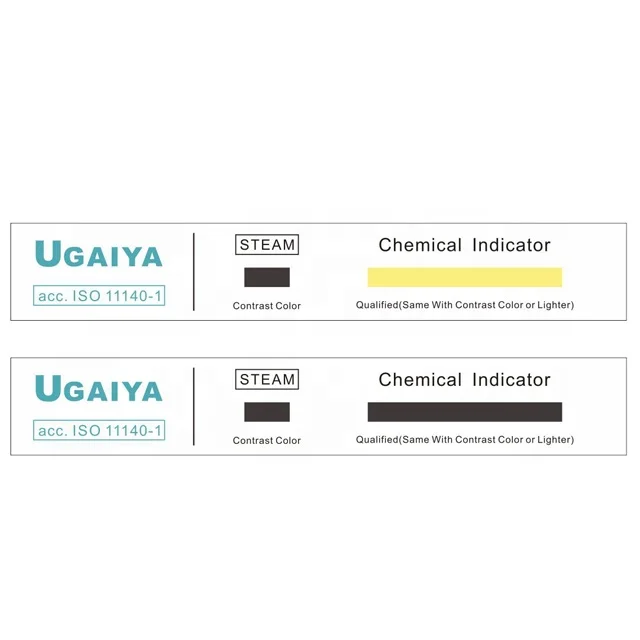 Ugaiya Brand Chemical Indicator Strip for steam, EO, Plasma