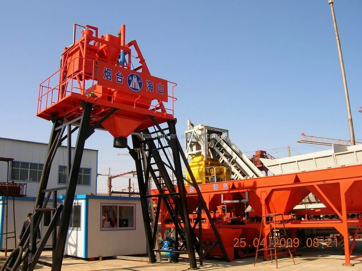 HZS75 Concrete Mixing Plant