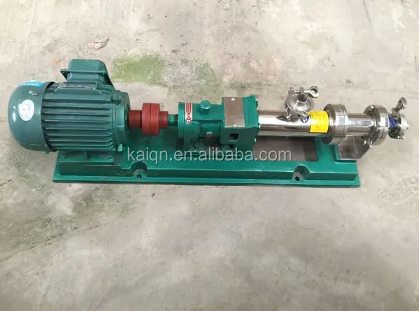 Food Liquid Screw Pump/Sanitary Screw Pump