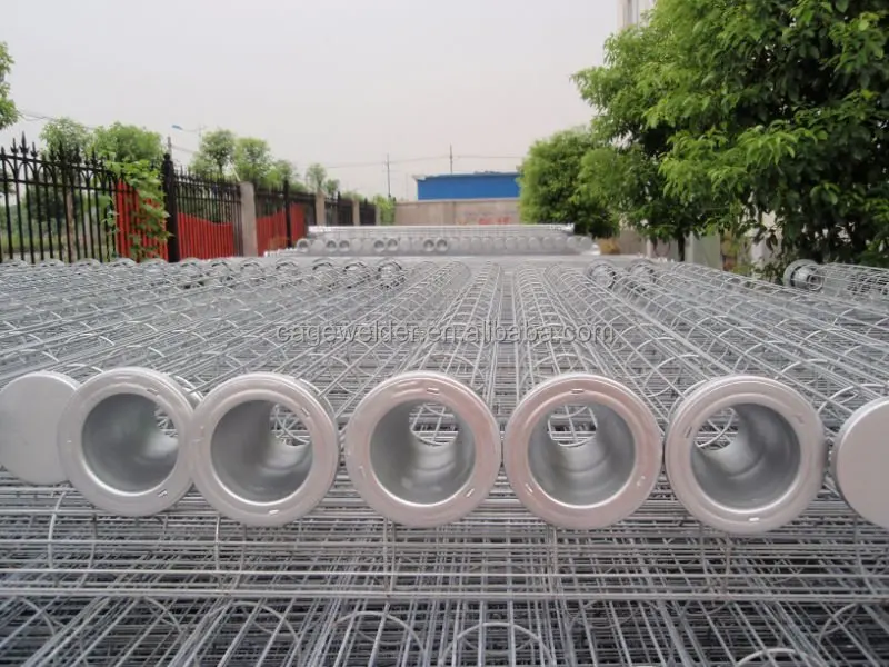 Multi-spot welding machine for filter cages