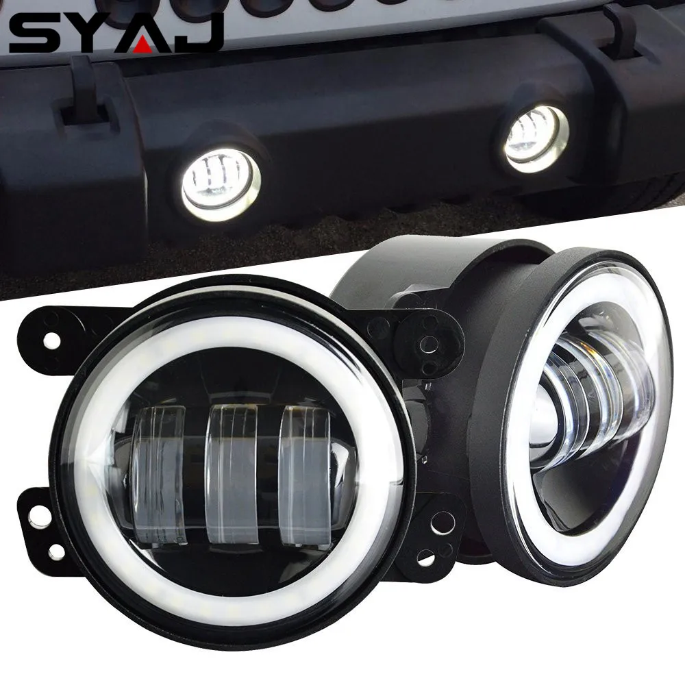 For 4x4 Off Road Lighting 4 Inch Fog Light 30watts 6500k Led Lights For J-eep And Car With DOT
