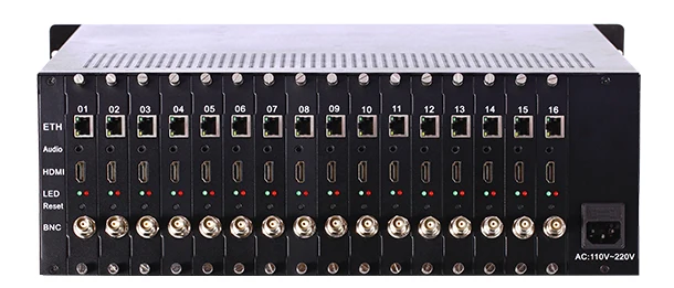 H3160A Live Streaming, Основанной на Ценностях Образования Конференц Аудиовизуальные Решения Аппаратный Кодер H.264/265 16 Канал