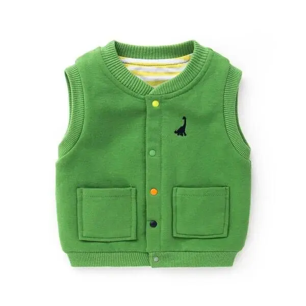 
Unisex Infant Toddler Waistcoat Sleeveless Tank Top Baby Warm Jacket Cotton Warm Vests  (62003856051)