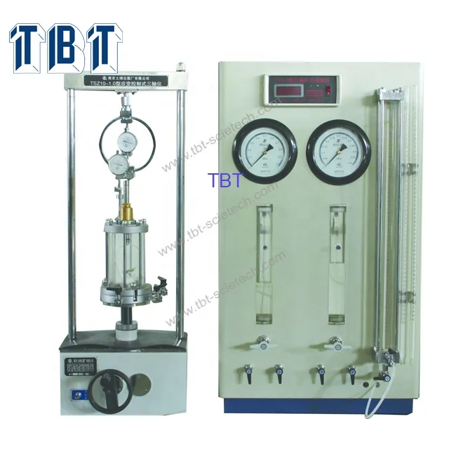 Настольный триосевой испытательный аппарат настольное триосевое испытательное оборудование