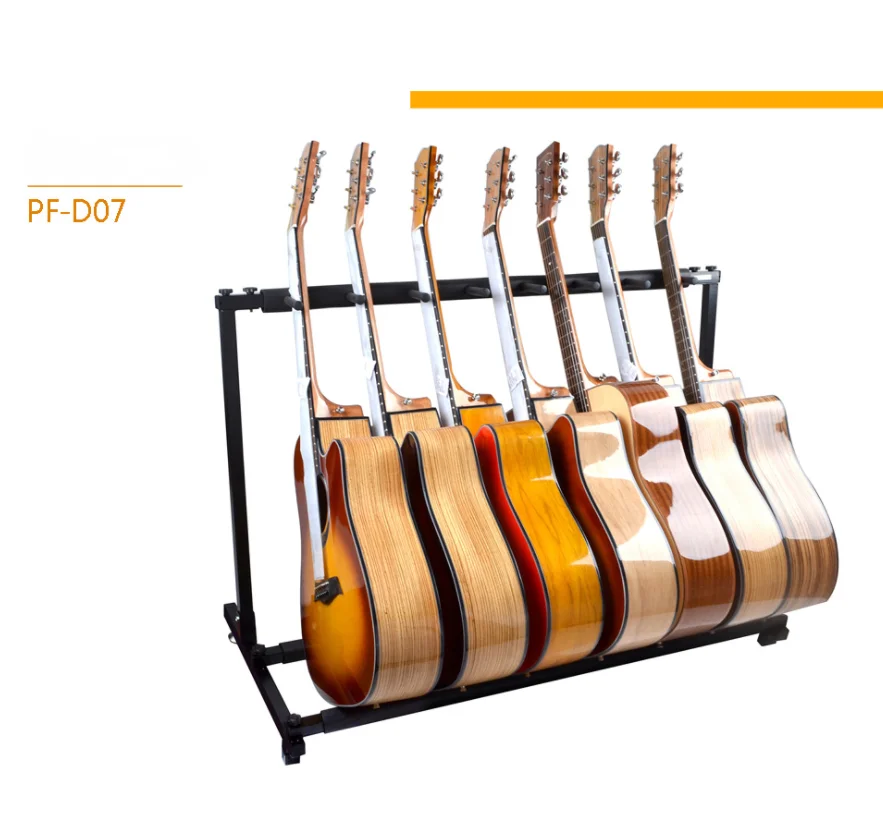 
 Оптовая продажа с завода, высокое качество, горячая Распродажа, черная дешевая подставка для акустической и классической гитары, сделано в Китае, для продажи  
