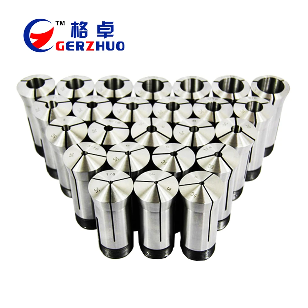 CNC Cutting Tool High Precision Round Type 5C Collet Sets 5C Collet