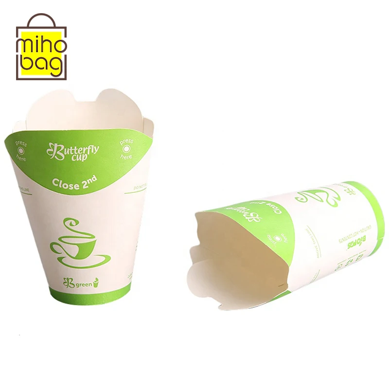 Paper French Fries Cup Shape Fold French Fires or Scoop paper cups