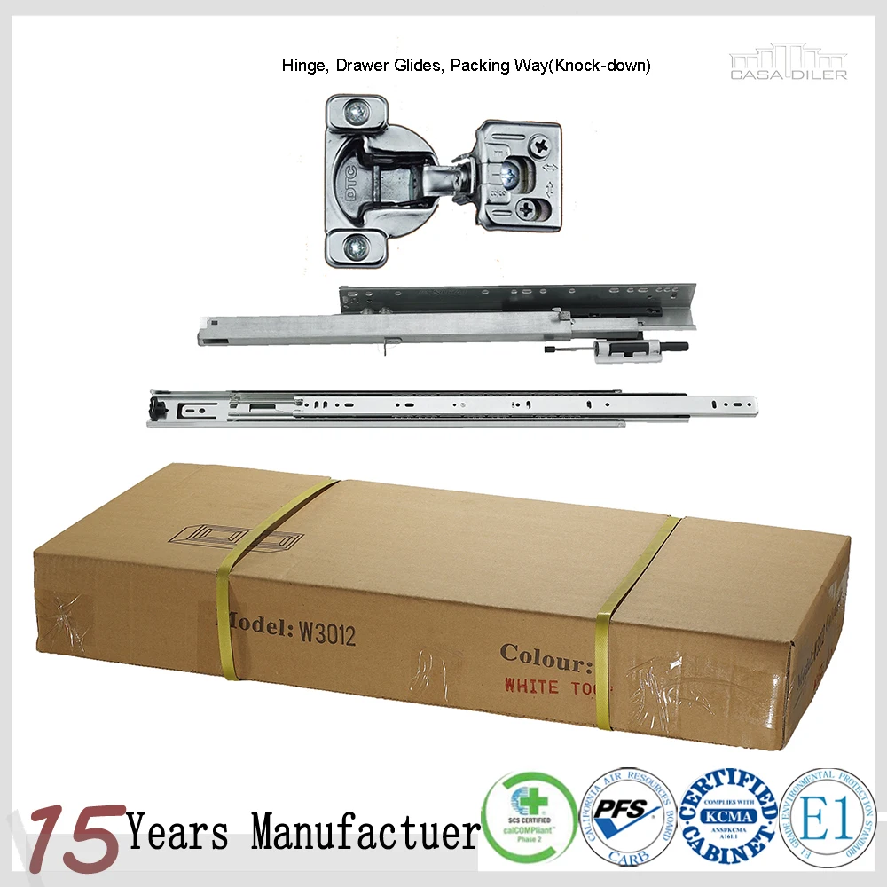 
Enrich Maple Wood Laminate Commercial Kitchen Cabinet Shaker 