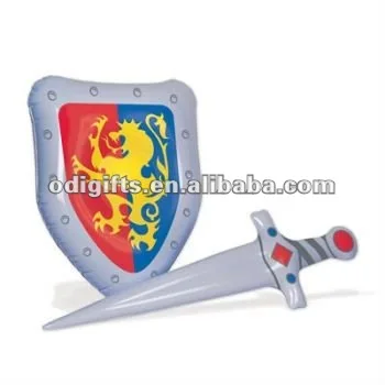 Inflatable Party Toy Sword and shield inflatable sword and shield toys as promotion gifts