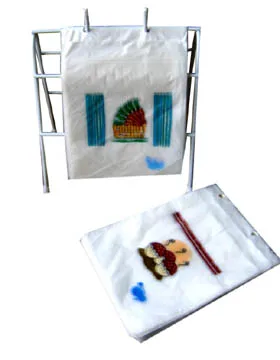 Plastic Tote Bag Supermarket Big Capacity Firm Packing Bags Custom Image Shopping Plastic Bag