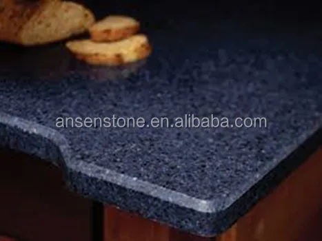Blue Galaxy Glossy Quartz Stone Raw Quartz Price Slate Table Top for Kitchen Counter