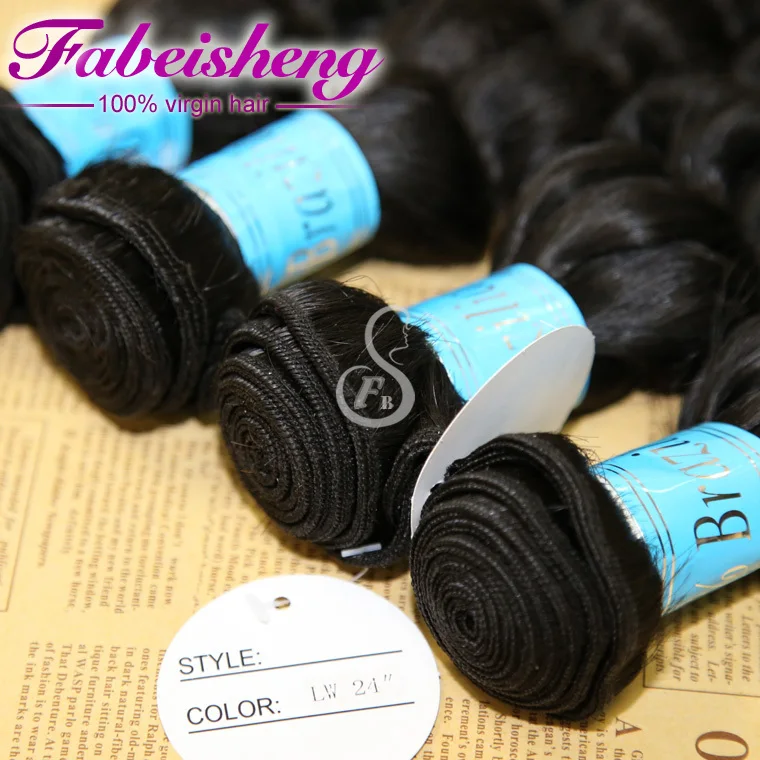 Alibaba express loose curly hair virgin human hair brazilian human hair