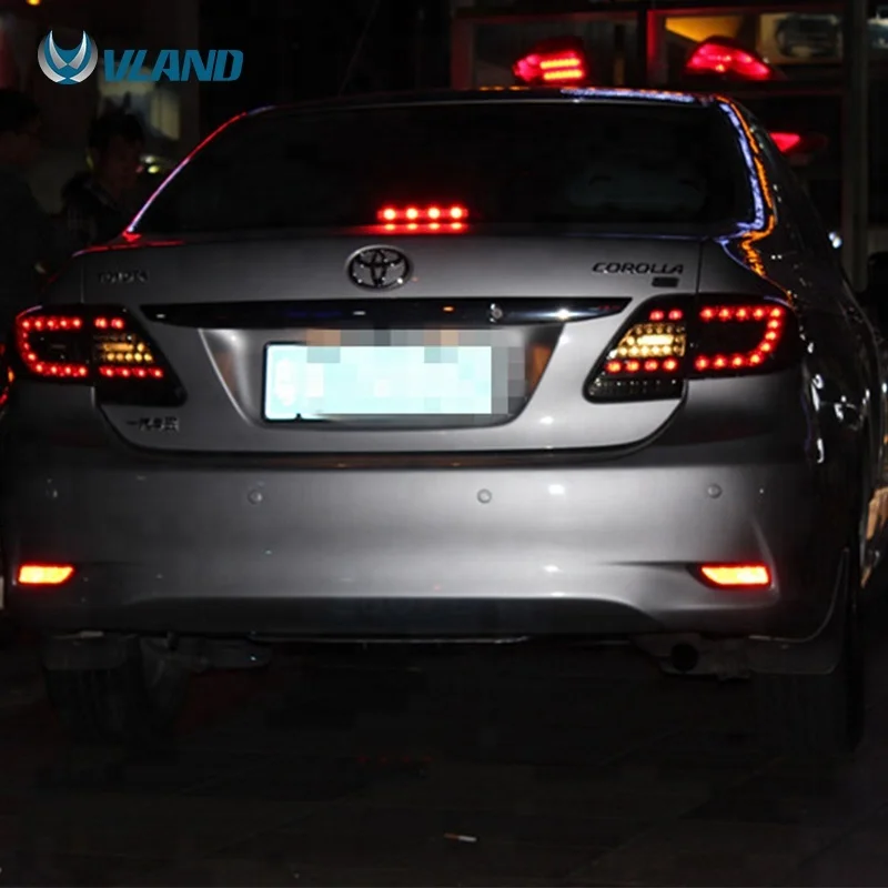 
VLAND Manufacturing and wholesale led tail lamp 2011-2013 tail light For Toyota corolla 