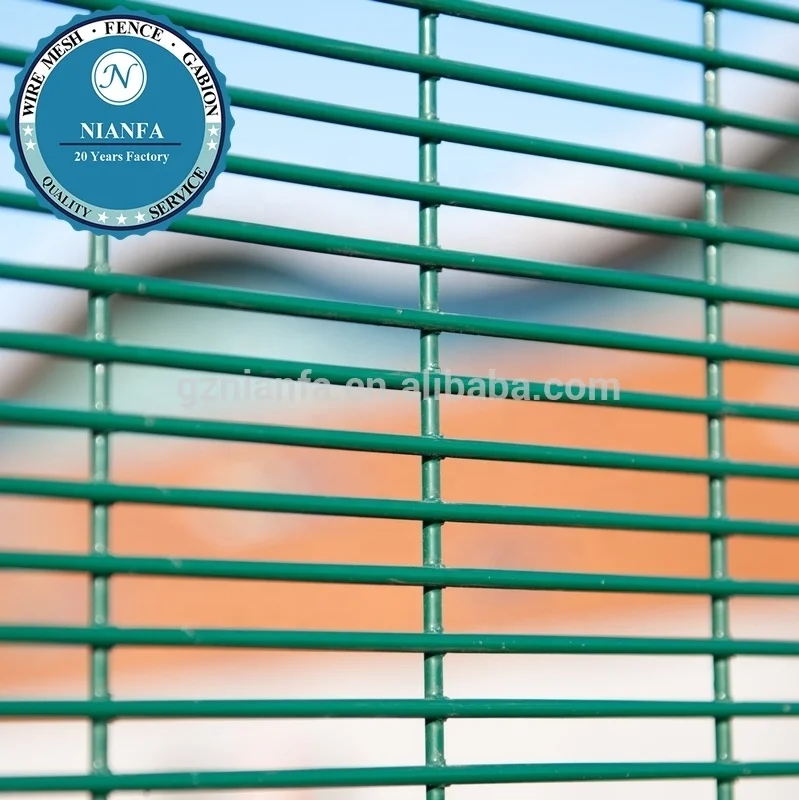 barbed wire mesh high security 358 railway station fence