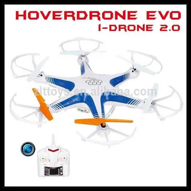 2.4G 4CH 6 Axis Gyro RC White Drone Quadcopter with Camera for Kids