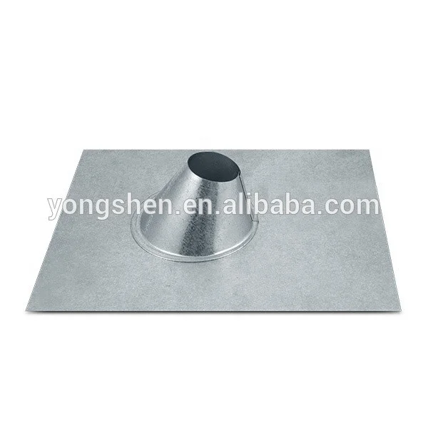 Multi-Size Galvanized Base EPDM/SILICONE Rubber Roof Pipe Flashing boot