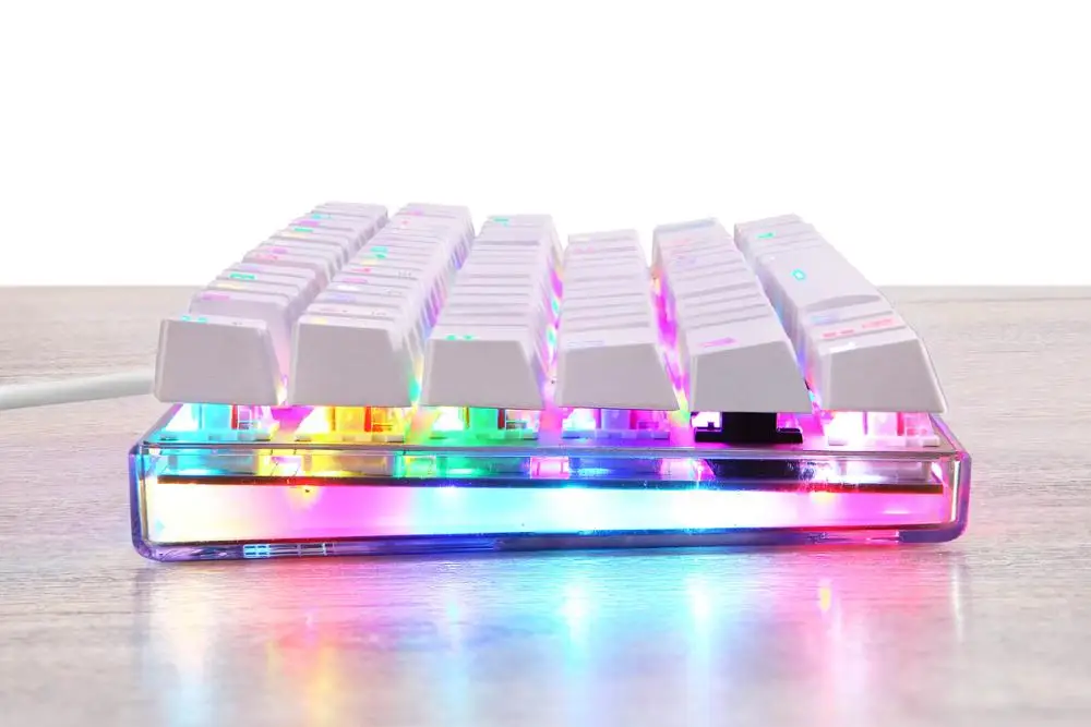  Проводная Механическая игровая клавиатура MOTOSPEED K87S RGB OEM с подсветкой логотипа 87 клавиш для LoL CF