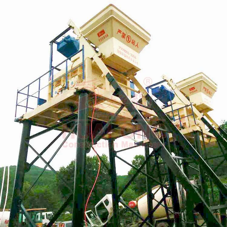 JS1000 двухвальный бетоносмеситель