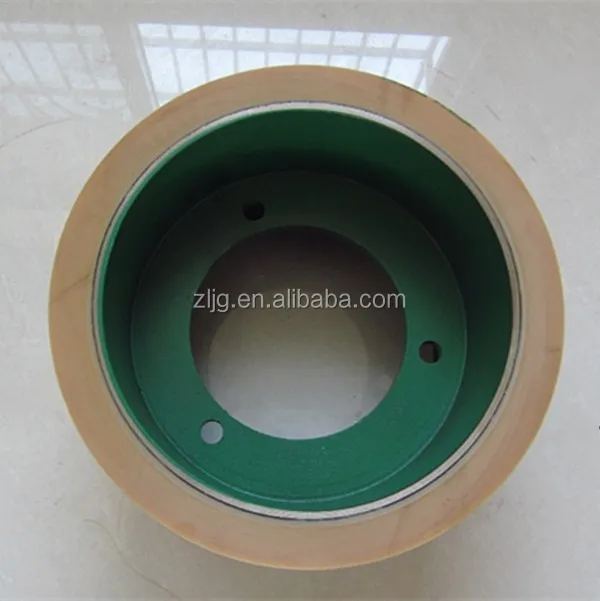 6inch rubber roll on iron drum for rice