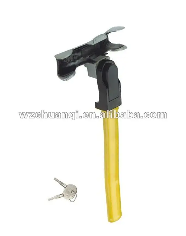 Замок рулевого колеса автомобиля A3 стали автомобильный противоугонной блокировки 6003B