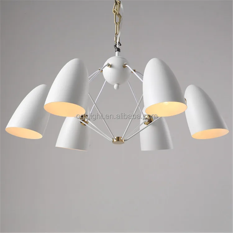 Nordic decor bedside lamp reading White wall lamp simple telescopic adjustable iron simple wall lamp