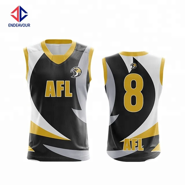New design high quality custom AFL jersey