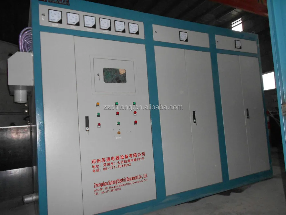 750kg iron cast melting induction furnace with aluminum framework furnace body