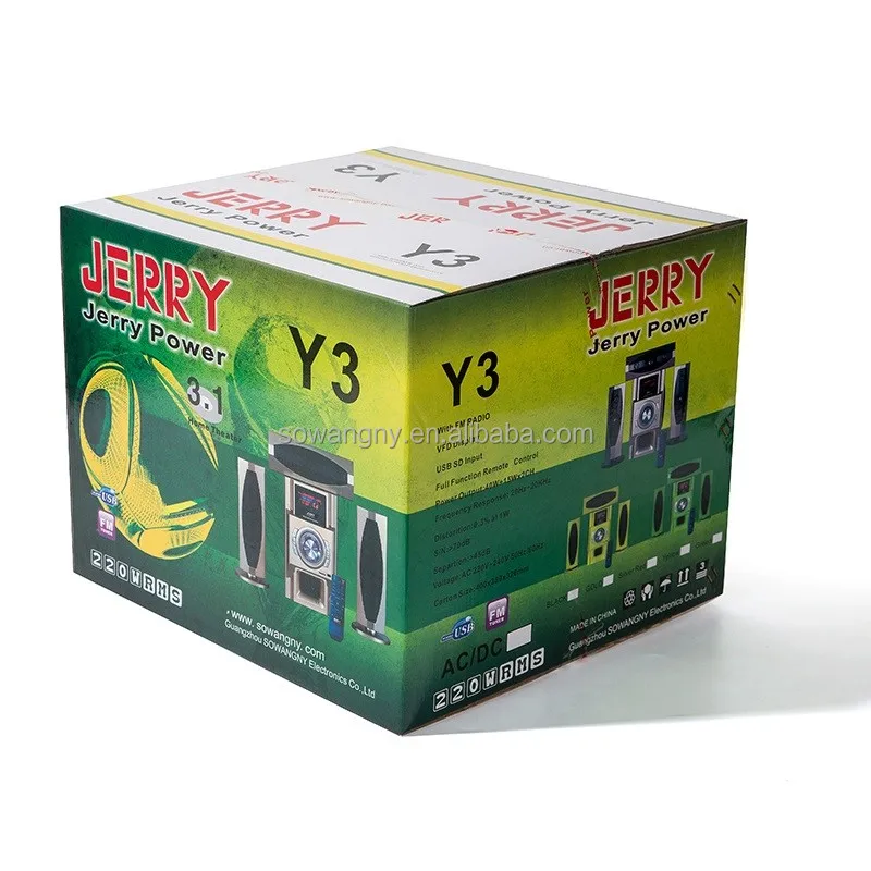 JR-Y3 tv sound bar bt speaker 6.5inch home theater speaker system