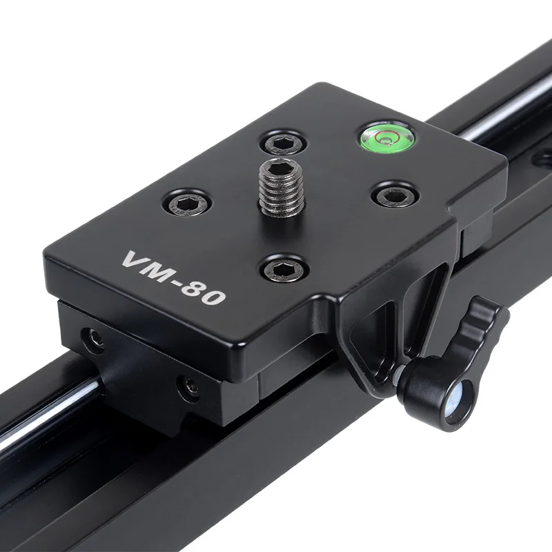 Kingjoy 84cm aluminum single video camera track dolly dslr camera track dolly slider